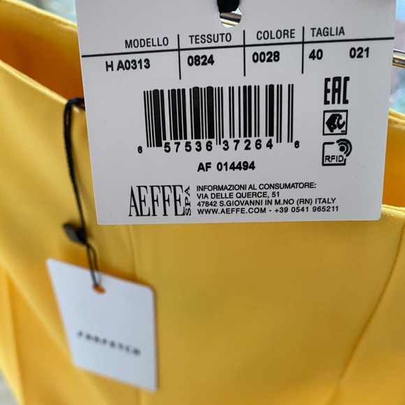 Moschino Pants & Jumpsuits Moschino Boutique Yellow Pant Poshmark